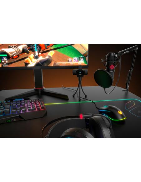 Krom Kam cámara web 1920 x 1080 Pixeles USB 2.0 Negro