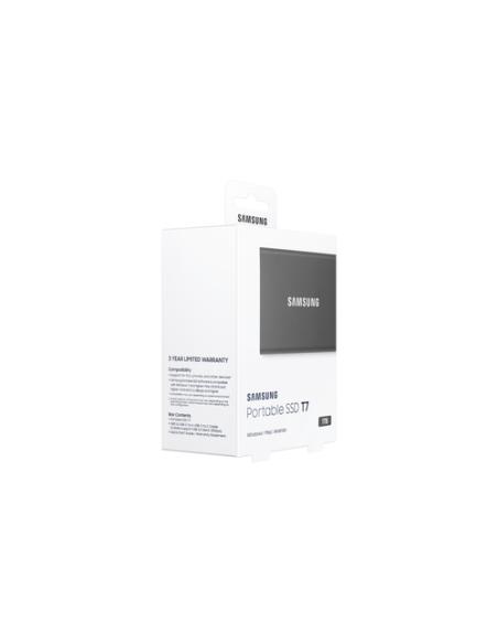 Samsung Portable SSD T7 1 TB USB Tipo C 3.2 Gen 2 (3.1 Gen 2) Gris