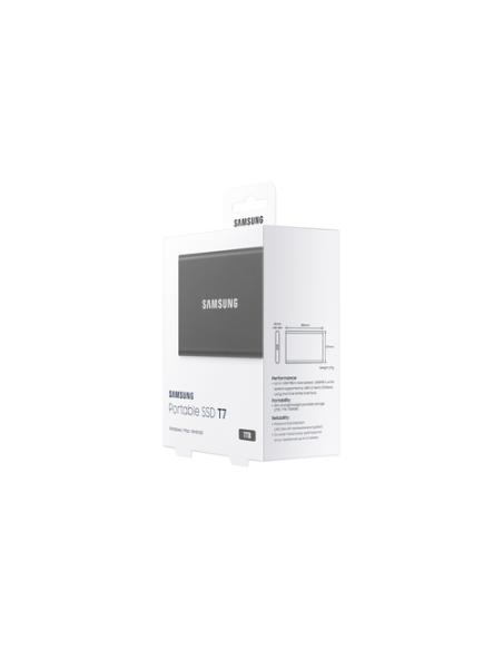 Samsung Portable SSD T7 1 TB USB Tipo C 3.2 Gen 2 (3.1 Gen 2) Gris