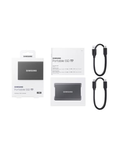 Samsung Portable SSD T7 1 TB USB Tipo C 3.2 Gen 2 (3.1 Gen 2) Gris