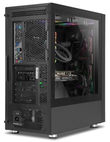 NOX Hummer Blaster Midi Tower Negro