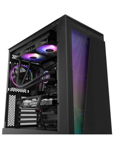 NOX Hummer Blaster Midi Tower Negro