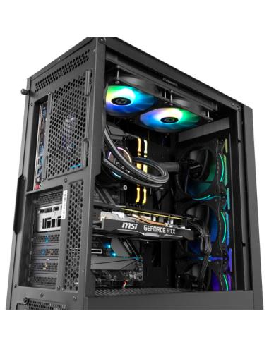 NOX Hummer Blaster Midi Tower Negro