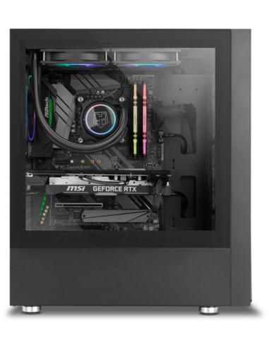 NOX Hummer Blaster Midi Tower Negro