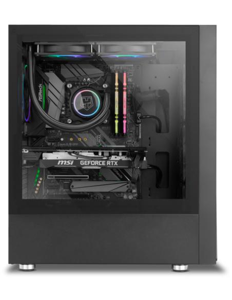 NOX Hummer Blaster Midi Tower Negro