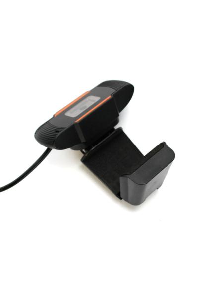 Leotec LEWCAM1002 cámara web 0,7 MP 1280 x 720 Pixeles USB Negro