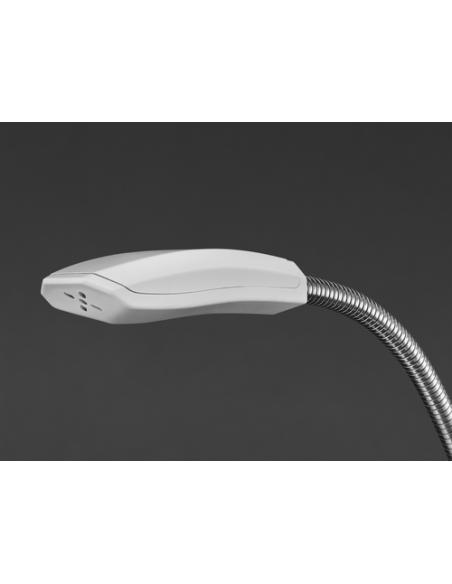 Mars Gaming MMICX, Micrófono Estudio Profesional LED, Mute, USB+Jack 3.5mm, Negro