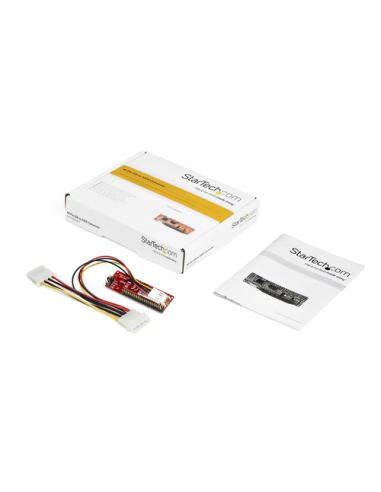 StarTech.com Conversor Adaptador IDE PATA de 40 pines a SATA - Convertidor para Disco Duro SSD o Unidad Óptica