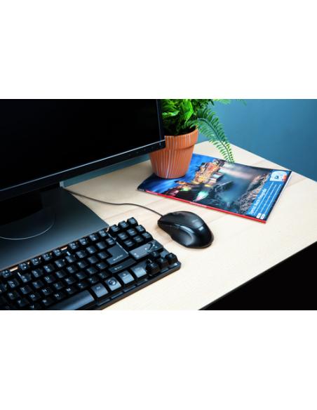 Trust Voca ratón Oficina mano derecha USB tipo A Óptico 2400 DPI