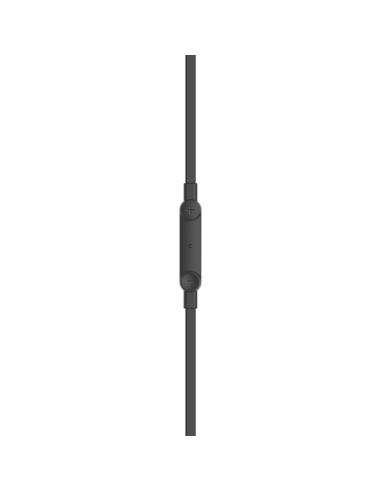 Belkin ROCKSTAR Auriculares Alámbrico Dentro de oído Llamadas/Música USB Tipo C Negro