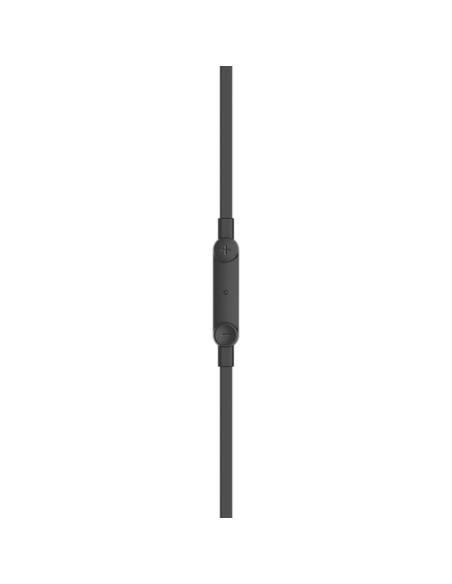 Belkin ROCKSTAR Auriculares Alámbrico Dentro de oído Llamadas/Música USB Tipo C Negro