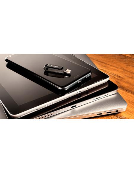 SanDisk Ultra Dual Drive Go unidad flash USB 256 GB USB Type-A / USB Type-C 3.2 Gen 1 (3.1 Gen 1) Negro