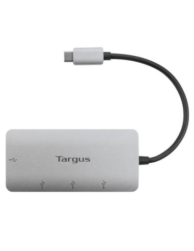 Targus ACH226EU hub de interfaz USB 3.2 Gen 1 (3.1 Gen 1) Type-C 5000 Mbit/s Plata