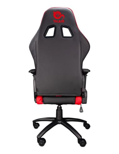 TALIUS Silla Viper Gaming Black/Red, 4D, Butterfly, Base Metal, Ruedas 60mm Nylon, Gas Clase 4