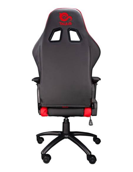 TALIUS Silla Viper Gaming Black/Red, 4D, Butterfly, Base Metal, Ruedas 60mm Nylon, Gas Clase 4