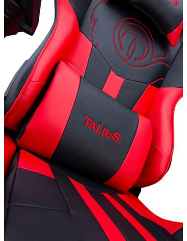 TALIUS Silla Viper Gaming Black/Red, 4D, Butterfly, Base Metal, Ruedas 60mm Nylon, Gas Clase 4