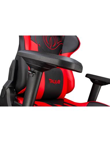 TALIUS Silla Viper Gaming Black/Red, 4D, Butterfly, Base Metal, Ruedas 60mm Nylon, Gas Clase 4