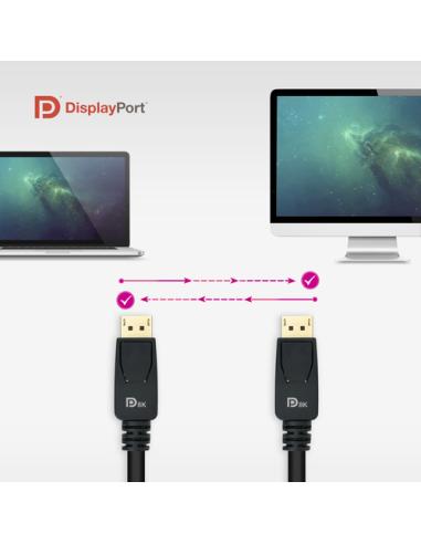 Nanocable 10.15.2503 cable DisplayPort 3 m Negro