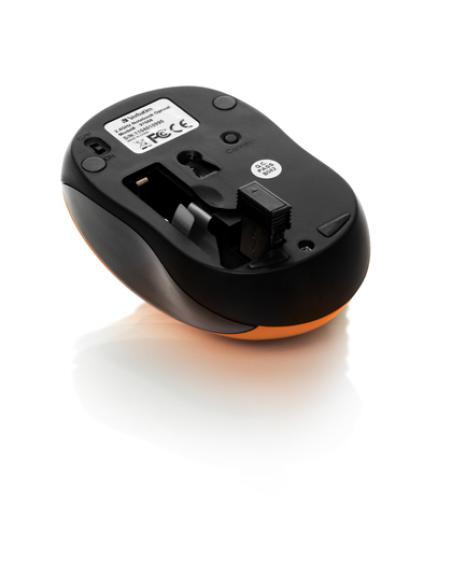 Verbatim Go Nano ratón Oficina Ambidextro RF inalámbrico 1600 DPI