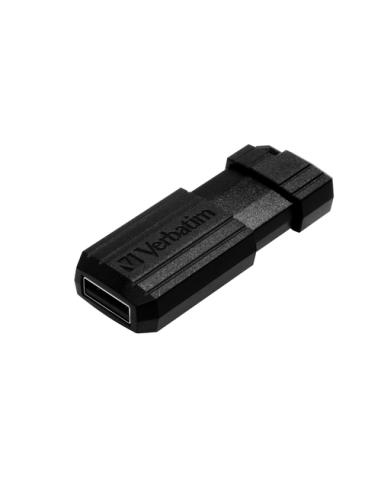 Verbatim PinStripe - Unidad USB de 64 GB - Negro