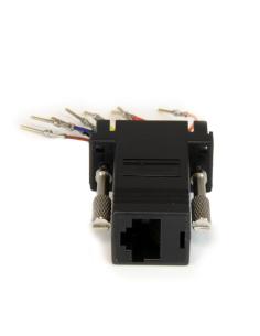 StarTech.com Adaptador Conversor Modular Serie de DB9 a RJ45 - Macho a Hembra 2