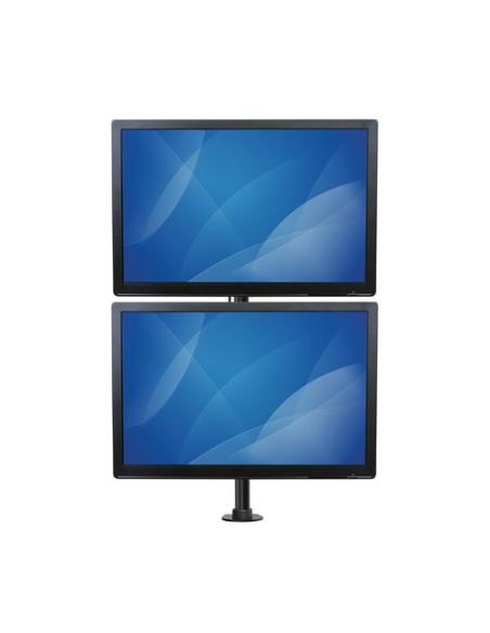StarTech.com Base de Soporte Vertical VESA Ajustable para Dos Monitores de hasta 27 Pulgadas