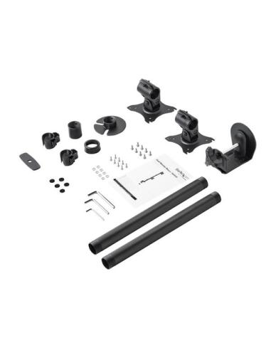 StarTech.com Base de Soporte Vertical VESA Ajustable para Dos Monitores de hasta 27 Pulgadas