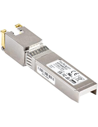 StarTech.com Módulo Transceptor SFP+ Compatible con Cisco SFP-10GB-TC - 10GBASE-T - SFP a RJ45 Cat6 / Cat5e - SFP+ Ethernet Giga