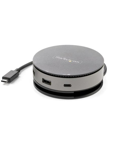 StarTech.com Adaptador Multipuertos USB-C - Docking Station USB 3.1 Gen 2 Tipo C con Vídeo HDMI, DisplayPort de 4K a 60Hz o VGA 
