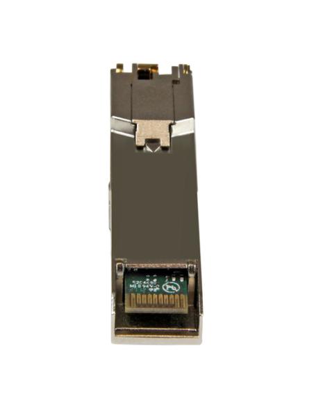 StarTech.com Módulo Transceptor SFP Compatible con el Modelo 10050 de Extreme Networks - 1000BASE-T - SFP a RJ45 Cat6 / Cat5e - 