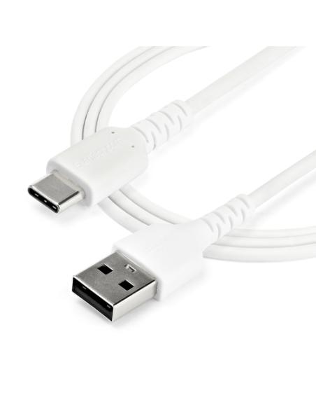 StarTech.com Cable de Carga USB-A a USB-C de 1m - Cable de Carga Rápida y Sincronización USB 2.0 de Servicio Pesado - Cable de D