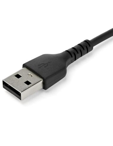 StarTech.com Cable de Carga USB-A a USB-C de 1m - Cable de Carga Rápida y Sincronización USB 2.0 de Servicio Pesado - Cable de D