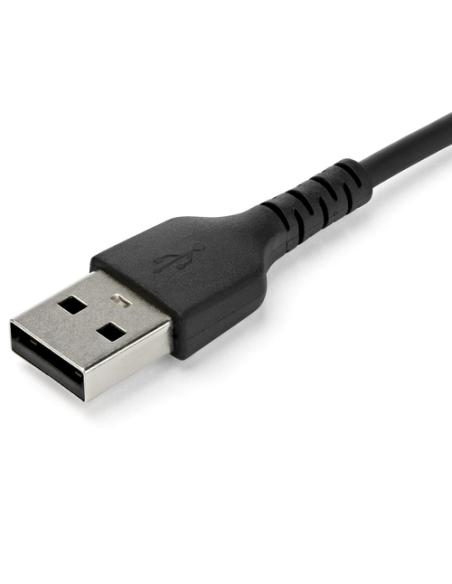 StarTech.com Cable de Carga USB-A a USB-C de 1m - Cable de Carga Rápida y Sincronización USB 2.0 de Servicio Pesado - Cable de D