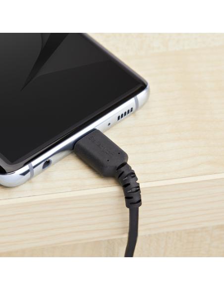 StarTech.com Cable de Carga USB-A a USB-C de 1m - Cable de Carga Rápida y Sincronización USB 2.0 de Servicio Pesado - Cable de D