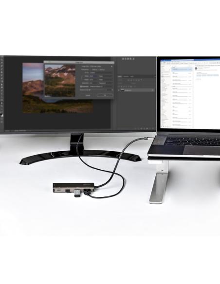 StarTech.com Adaptador Multipuertos USB C - Mini Docking Station USB Tipo C con HDMI de 4K 30Hz - con PD de 100W - con Hub Ladró