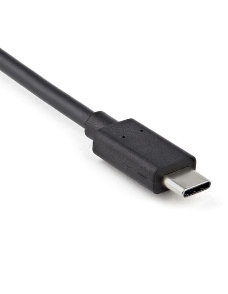 StarTech.com Adaptador Multipuertos USB-C - Docking Station USB Tipo C - HDMI o VGA - con Cable de 29cm - con Puertos USB A y US
