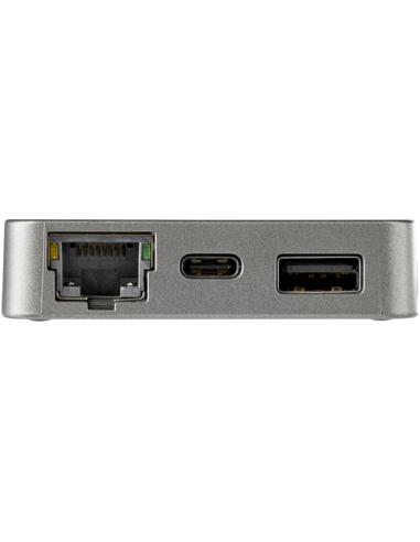 StarTech.com Adaptador Multipuertos USB-C - Docking Station USB Tipo C - HDMI o VGA - con Cable de 29cm - con Puertos USB A y US