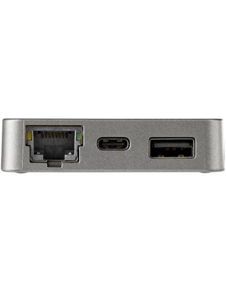 StarTech.com Adaptador Multipuertos USB-C - Docking Station USB Tipo C - HDMI o VGA - con Cable de 29cm - con Puertos USB A y US
