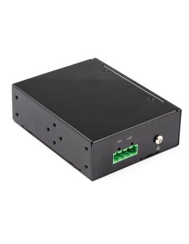 StarTech.com Inyector Industrial PoE Gigabit de Alta Velocidad - 90W - 802.3bt PoE++ UPoE Ultra Power Over Ethernet (POEINJ1G90W