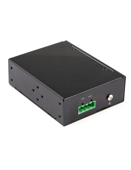 StarTech.com Inyector Industrial PoE Gigabit de Alta Velocidad - 90W - 802.3bt PoE++ UPoE Ultra Power Over Ethernet (POEINJ1G90W