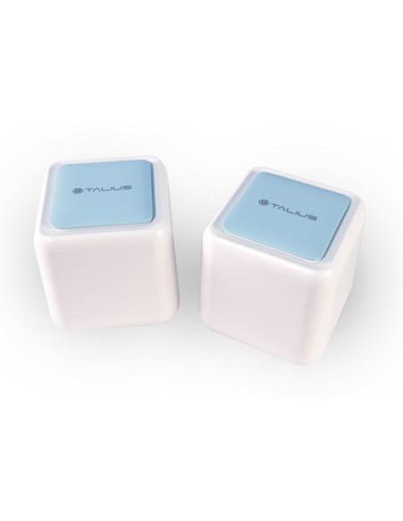 TALIUS Router Mesh [Pack 2 dispositivos] Sistema Wi-Fi AC1200 GigaLAN