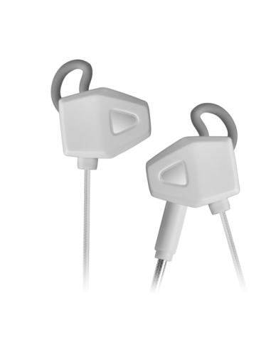 Mars Gaming MIHXW Blanco, Auriculares In-Ear, Micrófono, PS4/PS5/XBOX/SWITCH/PC