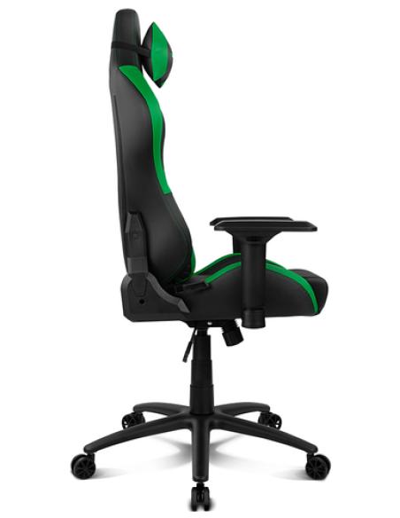 DRIFT DR250 Silla para videojuegos de PC Asiento acolchado tapizado Negro, Verde