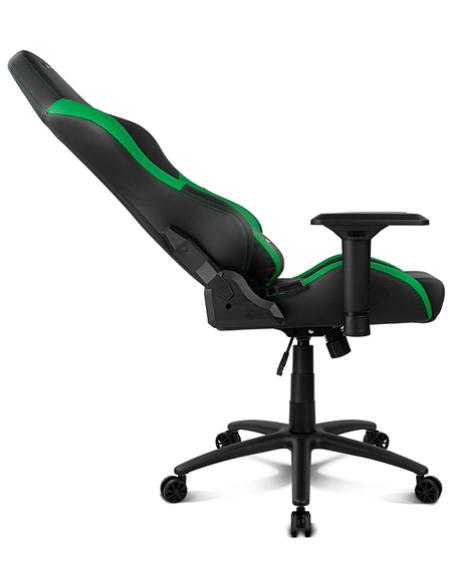 DRIFT DR250 Silla para videojuegos de PC Asiento acolchado tapizado Negro, Verde