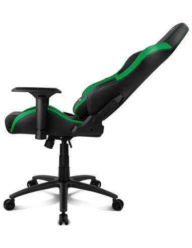 DRIFT DR250 Silla para videojuegos de PC Asiento acolchado tapizado Negro, Verde