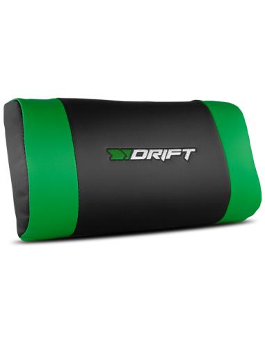 DRIFT DR250 Silla para videojuegos de PC Asiento acolchado tapizado Negro, Verde