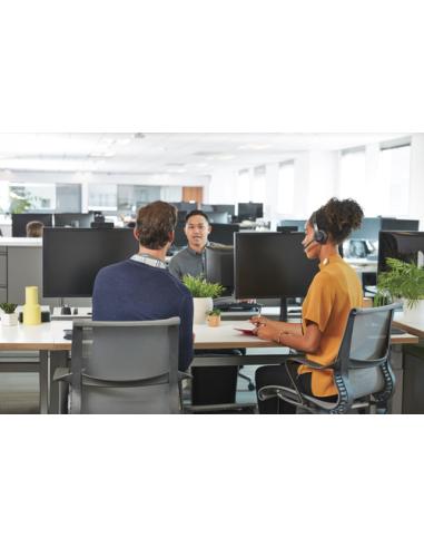 Logitech 981-000875 auricular y casco Auriculares Alámbrico Diadema Llamadas/Música USB Tipo C Grafito