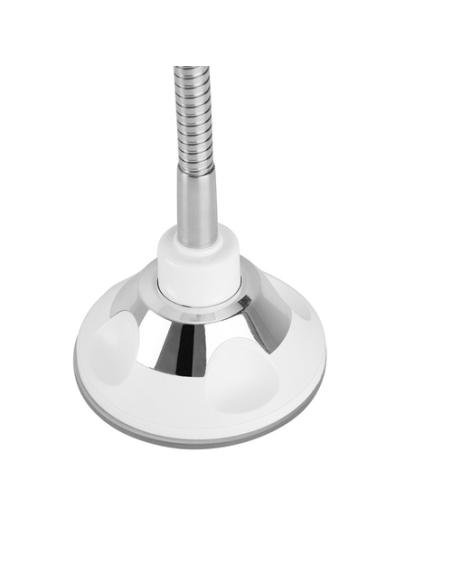 Orbegozo ESP 1020 espejo para maquillaje Ventosa Alrededor Plata, Blanco