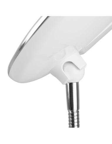 Orbegozo ESP 1020 espejo para maquillaje Ventosa Alrededor Plata, Blanco