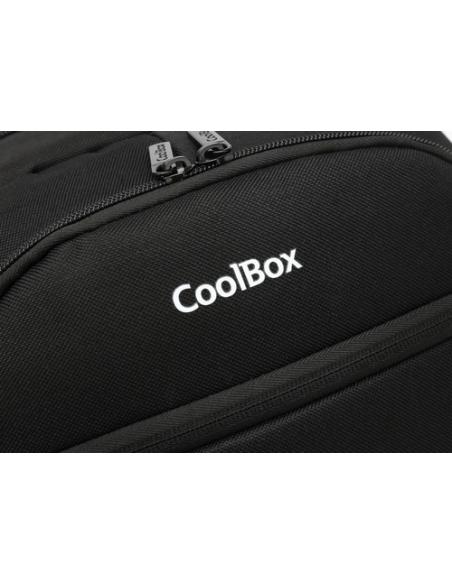CoolBox MOCHILA PORTATIL 15.6" NEGRO IMPERMEABLE